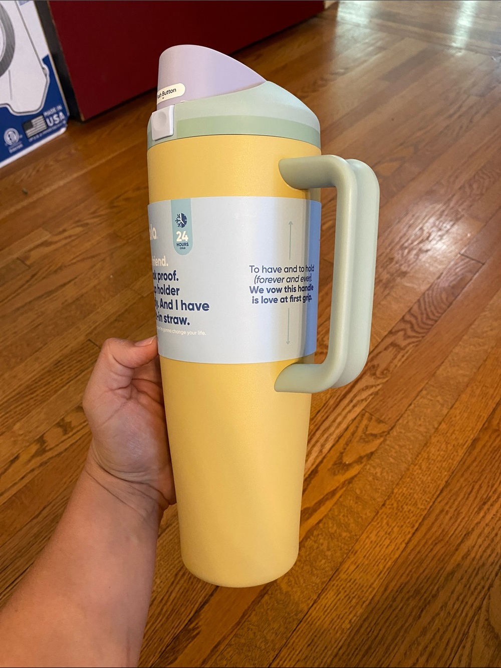Owala FreeSip Tumbler Beachfront 40oz - Picture 2 of 8